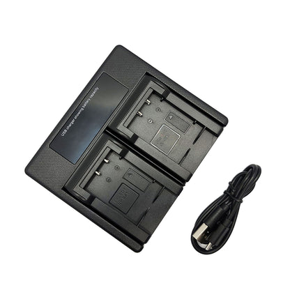 Hridz LCD Dual Charger for Sony RX100 Batteries and Hridz NP-BX1 Battery