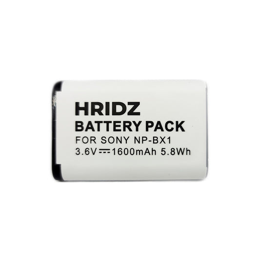 Hridz 1600mAh NP-BX1 Rechargeable Li-ion Battery for Sony RX100 Series