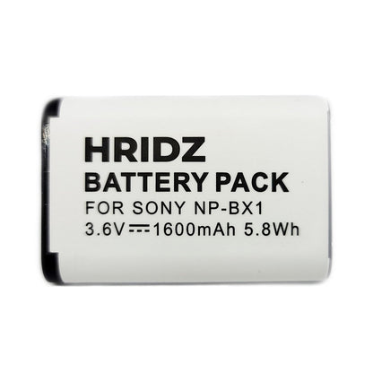 Hridz 1600mAh NP-BX1 Rechargeable Li-ion Battery for Sony RX100 Series