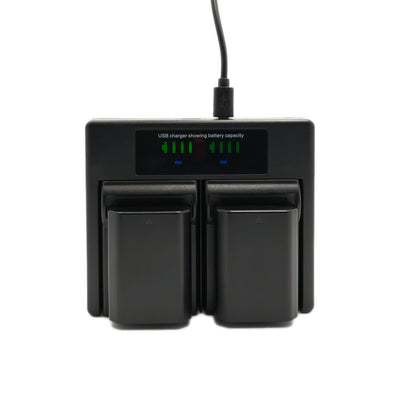 Hridz NP-FZ100 Combo Pack for Sony A9 9R A9R A9S A7RIII A7RIV A6600 Battery & Charger