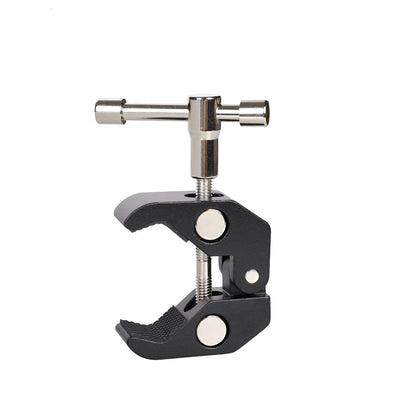 Hridz up to 11inch Metal Articulating Magic Arm with cold shoe Super Crab Clamp