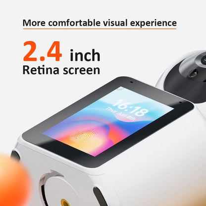 WiFi Camera Visual Screen Dual-Way intercom Desktop Rotate Surveillance Cameras IP Camera
