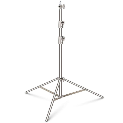 Up to 3Pcs 260cm Heavy Duty Stainless Steel Light Stand for Photo and Video